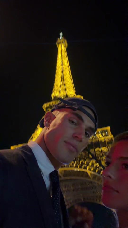 TikTok using Paris
