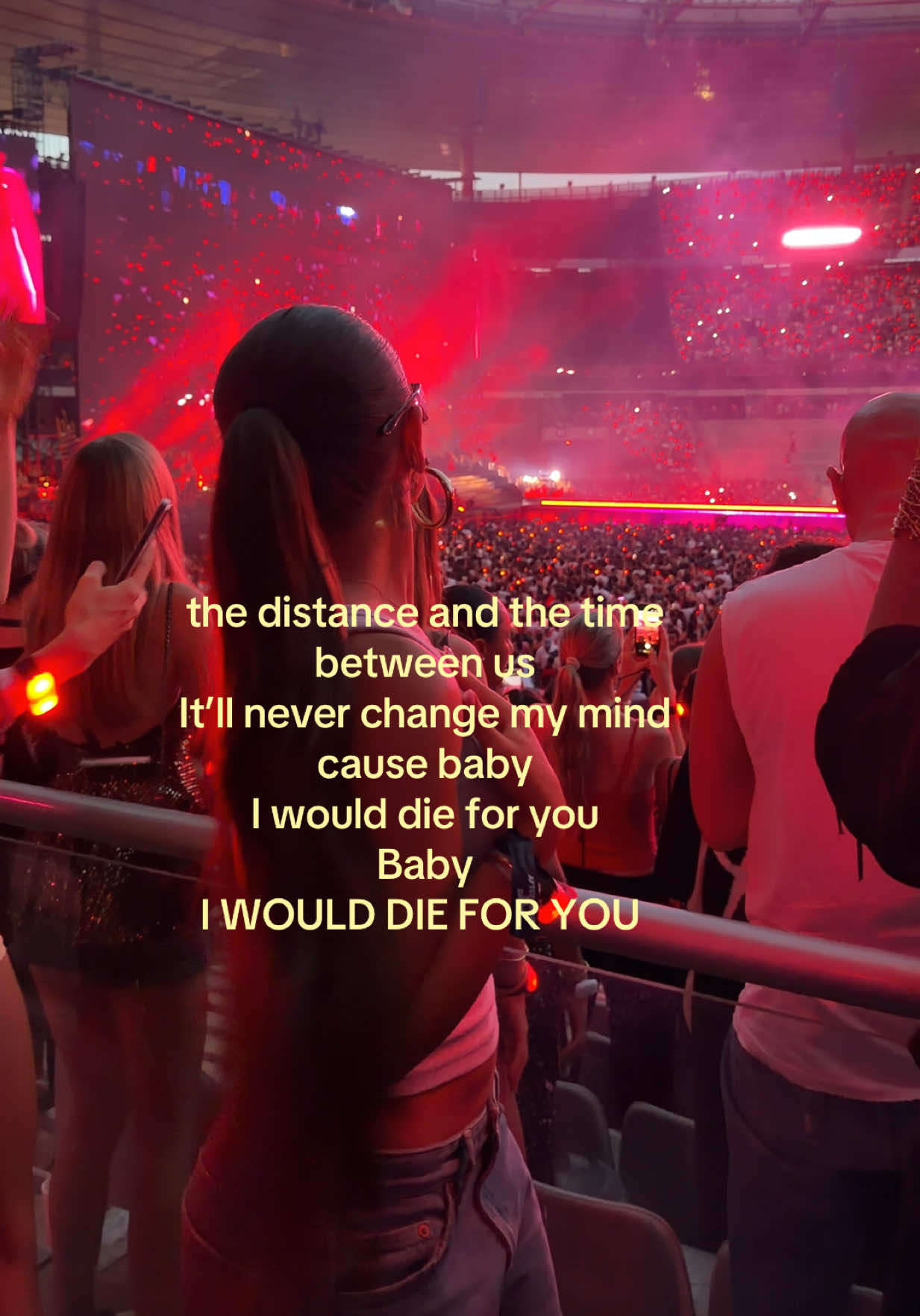 TikTok using Die For You