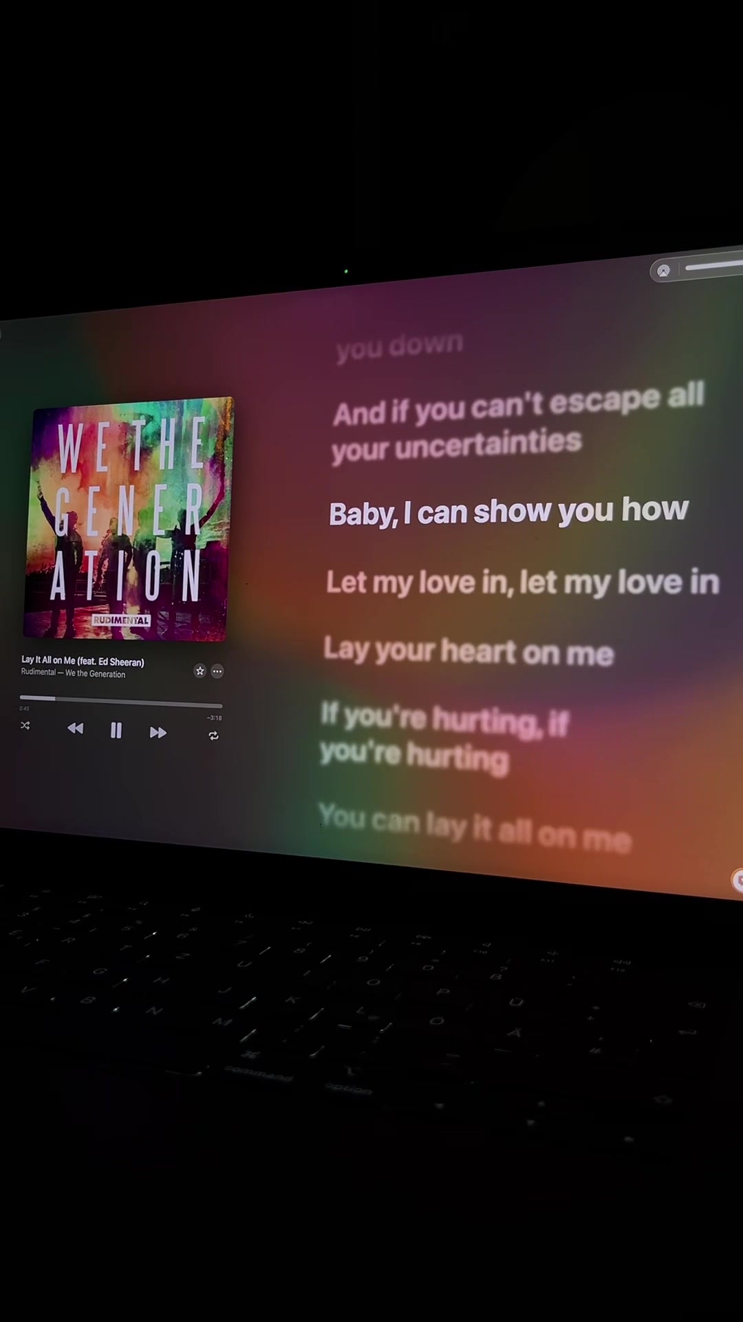 TikTok using Lay It All on Me (feat. Ed Sheeran)