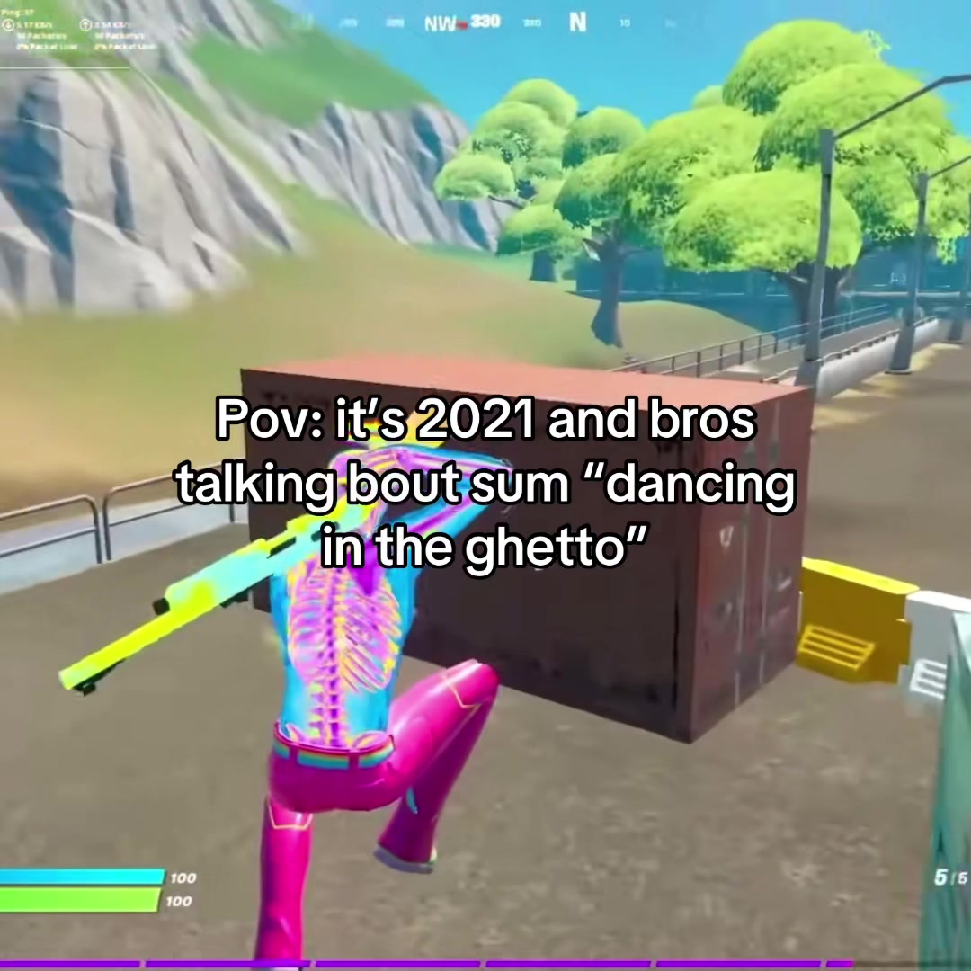 TikTok using In Da Getto