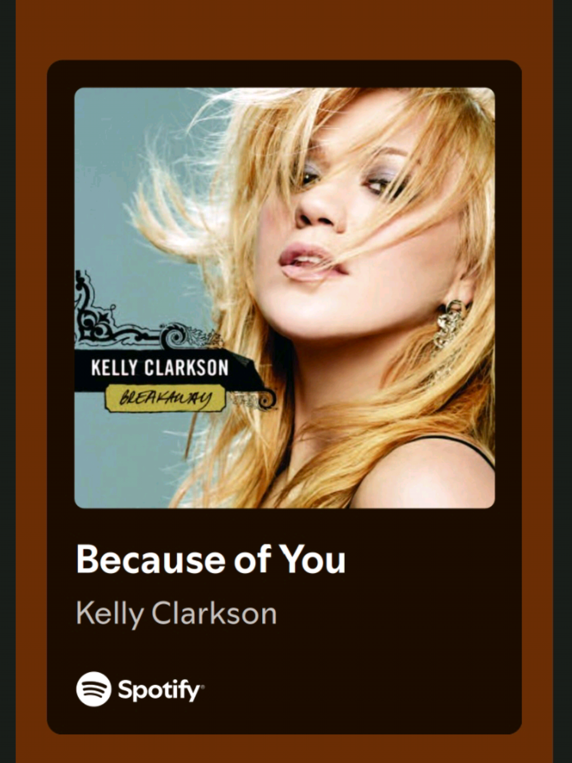 TikTok using Because of You